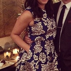 ASOS matching floral skirt & top set, size small